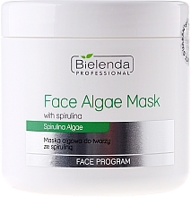 Fragrances, Perfumes, Cosmetics Alginate Face Mask with Spirulina - Bielenda Professional Algae Spirulina Face Mask