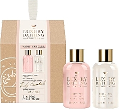 Fragrances, Perfumes, Cosmetics Set - Grace Cole The Luxury Bathing Warm Vanilla Body Essentials (b/wash/50ml + b/lot/50ml)