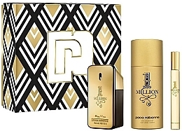 Fragrances, Perfumes, Cosmetics Paco Rabanne 1 Million - Set (edt/50 ml + edt/10 ml + deo/150 ml)