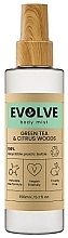 Evolve Green Tea & Citrus Woods - Perfumed Body Spray — photo N1