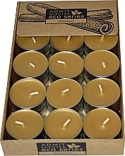 Fragrances, Perfumes, Cosmetics Cinnamon Tealights, 30 pieces - Admit Scented Eco Series Cinnamon