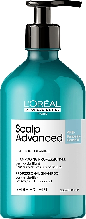 Anti-Dandruff Shampoo - L'Oreal Professionnel Scalp Advanced Anti Dandruff Shampoo — photo N1