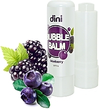 Fragrances, Perfumes, Cosmetics Blueberry Lip Balm - Dini Bubble Balm Blueberry SPF 15