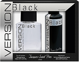 Ulric de Varens Jacques Saint Pres Version Black - Set (edt/100ml + deo/spray/200ml) (100 ml) — photo N1