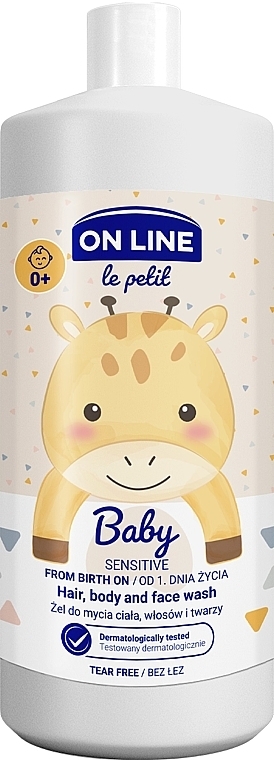 Shampoo & Shower Gel - On Line Le Petit Baby Sensitive 0+ — photo N2