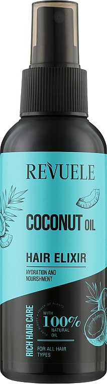 Coconut Oil Hair Elixir - Revuele Coconut Oil Hair Elixir — photo N1