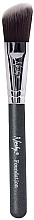 Fragrances, Perfumes, Cosmetics Foundation Brush MC-F-02 - Nanshy Foundation Brush Onyx Black