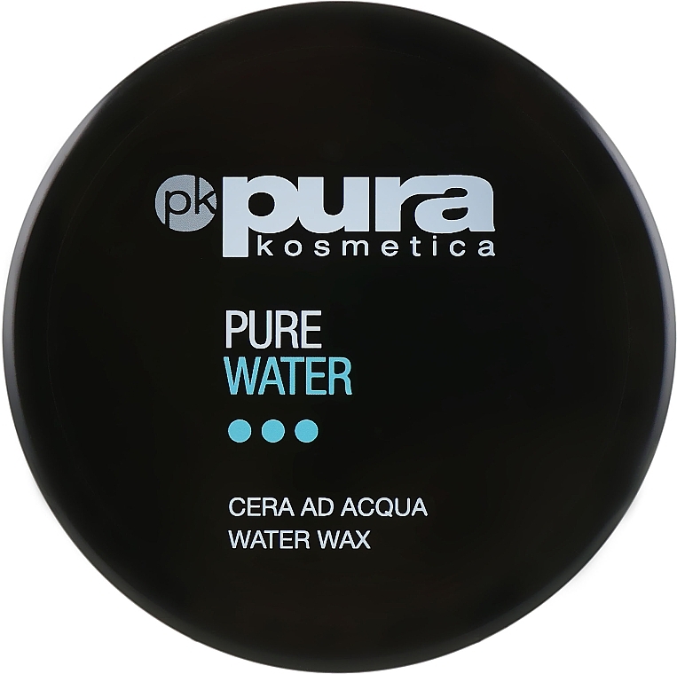 Water-Based Medium Hold Wax - Pura Kosmetica Water Wax — photo N1