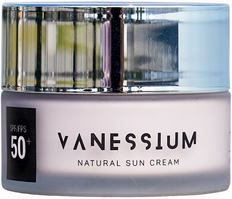 Body Sun Cream SPF50+ - Vanessium Natural Sun Cream — photo N1