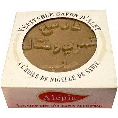 Traditional Aleppo Soap with Black Seed Oil - Alepia Soap  — photo N1