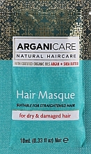 GIFT! Mask for Dry & Damaged Hair - Arganicare Argan Oil Hair Masque for Dry Damaged Hair (sample) — photo N1