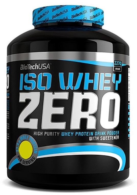 Protein & Amino Acid Complex - Biotech Iso Whey Zero, Lemon Cheesecake — photo N1