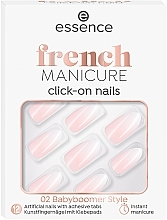 Adhesive False Nails - Essence French Manicure Click-On Nails — photo N1