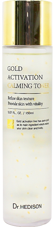 Colloidal Gold Toner - Dr.Hedison Gold Activation Toner — photo N1