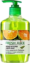 Body Gel Soap - Fresh Juice Green Tangerine & Palmarosa — photo N1