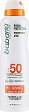 Sunscreen Body Spray - Babaria Protective Mist For Sensitive Skin Spf50 — photo N1