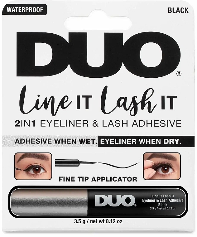 2in1 Eyeliner - Ardell Duo 2in1 Eyeliner & Lash Adhesive — photo N2