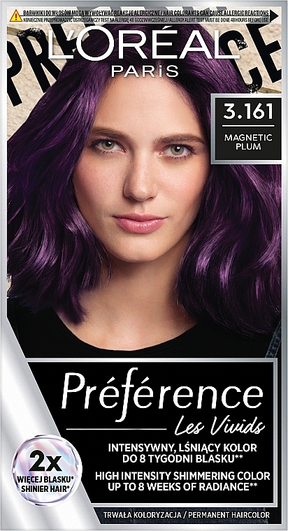 L'Oreal Paris Preference Les Vivids Permanent Haircolor	 - L'Oreal Paris Preference Les Vivids Permanent Haircolor — photo N1