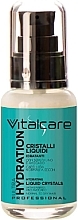 Fragrances, Perfumes, Cosmetics Liquid Hair Crystals with Flax Seed & Avocado Oil - Vitalcare Professional Ultra Hydration Cristalli Liquidi