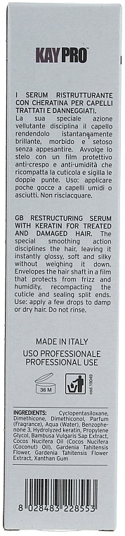 Hair Serum with Keratin - KayPro Special Care Serum — photo N4