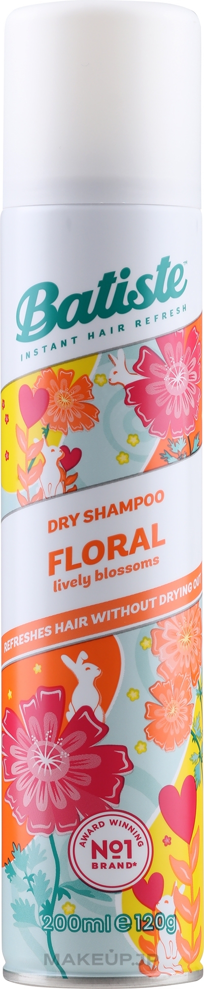 Dry Shampoo - Batiste Dry Shampoo Bright and Lively Floral Essences — photo 200 ml