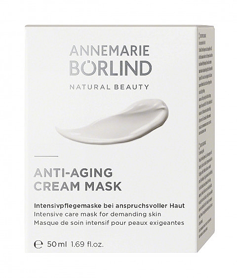 Mask for Demanding Skin - Annemarie Borlind Anti-Aging Cream Mask — photo N2