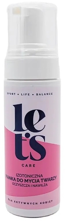 フェイスクレンジングフォーム - Let's Care Isotonic Cleansing Foam — photo N1