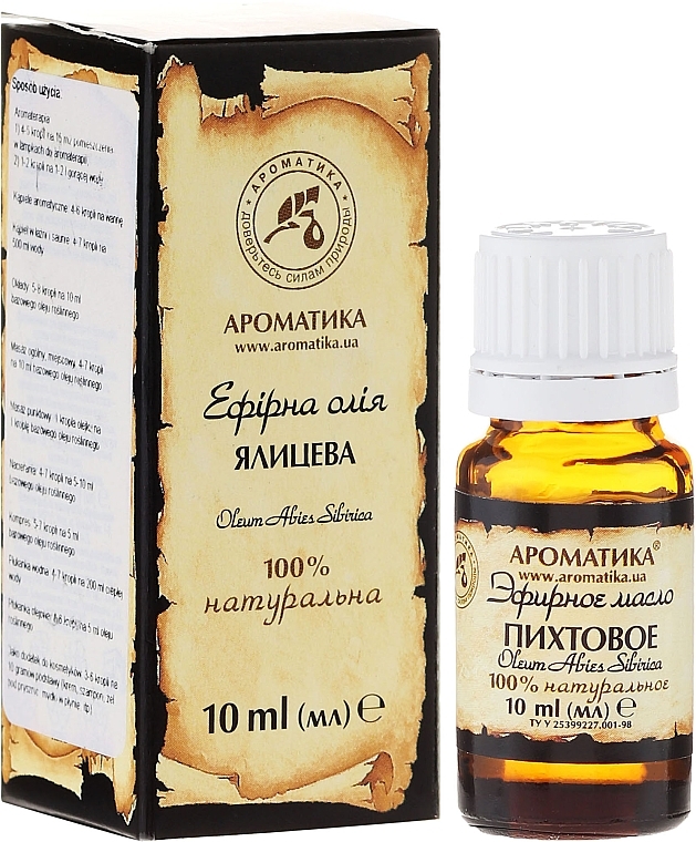 Fir Essential Oil - Aromatika  — photo N1