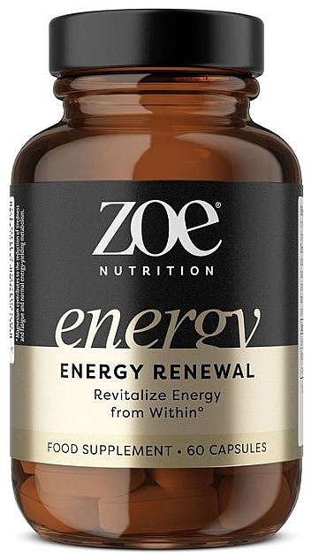 エネルギーアップ サプリメント - Zoe Nutrition Energy Renewal — photo N1