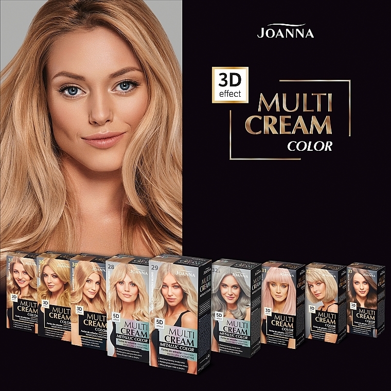 Hair Color - Joanna Hair Color Multi Cream Color — photo N4