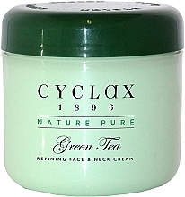 Fragrances, Perfumes, Cosmetics Green Tea Face & Neck Cream - Cyclax Nature Pure Green Tea Face & Neck Cream