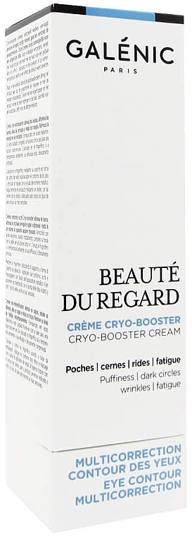 Ultra-Cooling Eye Cream - Galenic Beaute Du Regard Cryo-Booster Cream — photo N2