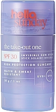 Fragrances, Perfumes, Cosmetics Sun Face & Body Stick - Hello Sunday The Take-Out One Invisible Sun Stick SPF 30