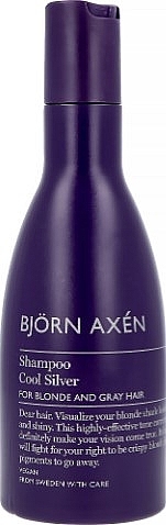 Cold Blonde Shampoo - BjOrn AxEn Cool Silver Shampoo — photo N1