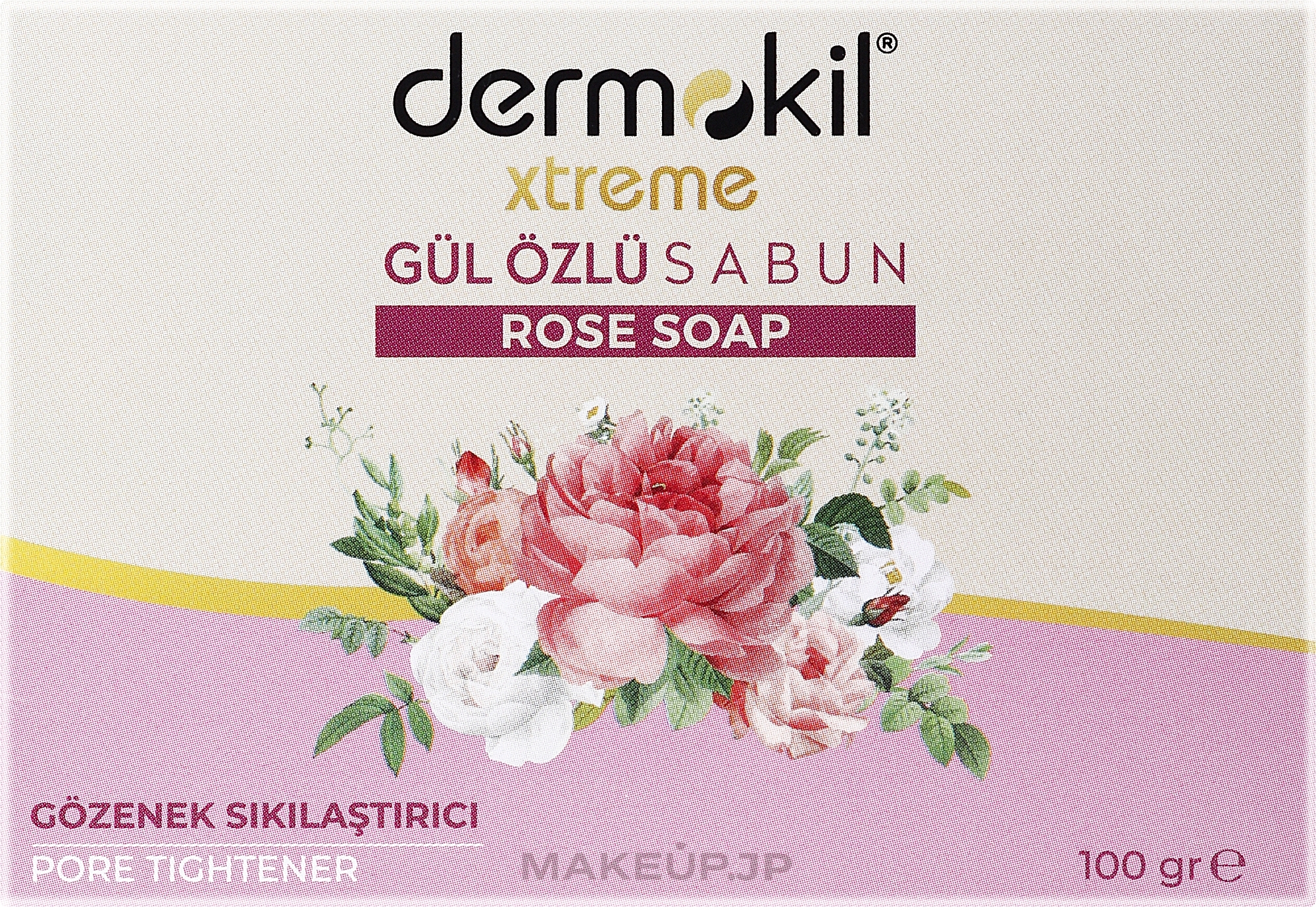 Rose Extract Soap - Dermokil Xtreme Rose Soap — photo 100 g