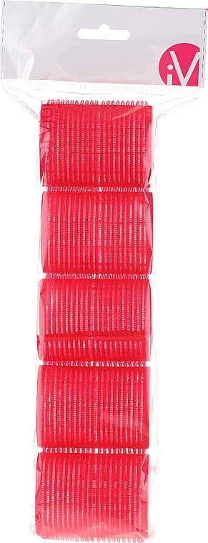 Velcro Curlers, 499594, Red - Inter-Vion — photo N1