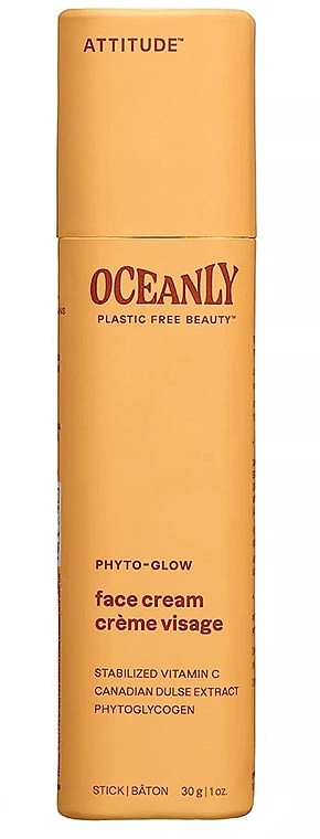 Face Cream Stick with Vitamin C - Attitude Phyto-Glow Oceanly Face Cream — photo N3
