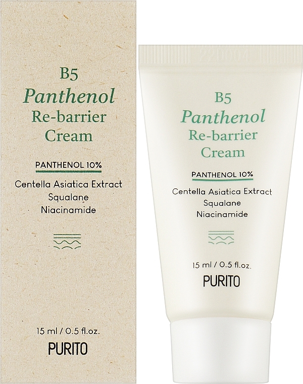Face Cream - Purito B5 Panthenol Re-barrier Cream Travel Size — photo N2