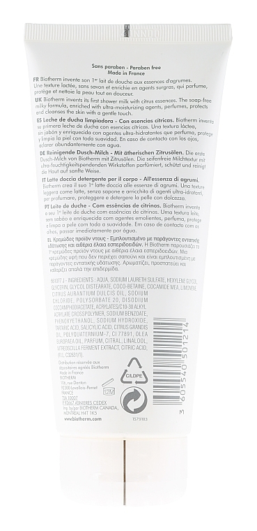 Cleansing Shower Milk - Biotherm Lait De Douche Cleansing Shower Milk — photo N2