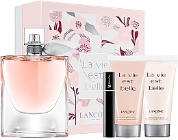 Fragrances, Perfumes, Cosmetics Lancome La Vie Est Belle - Set (edp/100ml + b/lot/50ml + sh/gel/50ml + mascara/2ml)