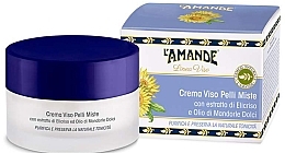 Face Cream for Oily & Combination Skin - L'Amande Marseille Viso Crema Pelli Miste — photo N1