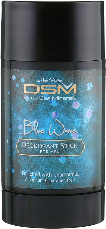 Men Deodorant "Blue Wave" - Mon Platin DSM Deodorant Stick Blue Wave — photo N1