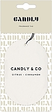 Wardrobe Fragrance - Candly & Co No.3 Candle Cytrusy/Cynamon — photo N1