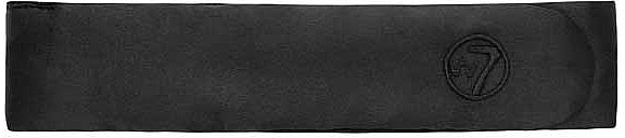 Headband, black - W7 Cosmetics Band Satin Chic Black — photo N2