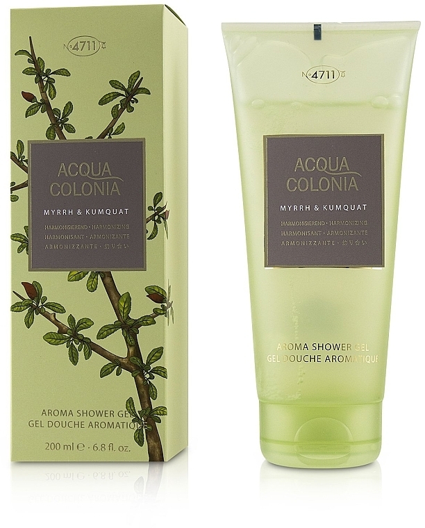 Maurer & Wirtz 4711 Acqua Colonia Myrrh & Kumquat - Shower Gel — photo N1