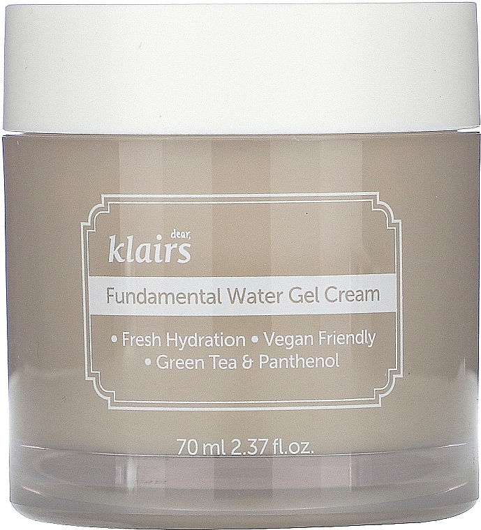 Antioxidant Face Gel - Klairs Fundamental Watery Gel Cream — photo N2