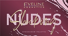 Eyeshadow Palette - Eveline Cosmetics Shocking Nudes Eyeshadow Palette — photo N1