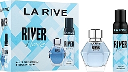 Fragrances, Perfumes, Cosmetics La Rive River Of Love - Set (edp/100ml + deo/150ml)