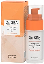 Lifting Eye & Lip Gel  - Dr. Sea Lifting Eyes And Lips Areas Gel — photo N1