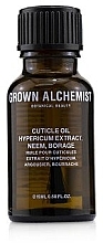 Fragrances, Perfumes, Cosmetics Cuticle Oil - Grown Alchemist Cuticle Oil: Hypericum Extract, Neem, Borage